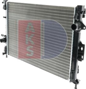 AKS Dasis 092027N - Радіатор, охолодження двигуна autozip.com.ua