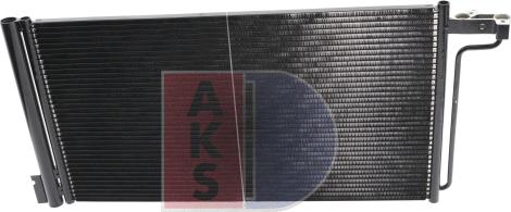 AKS Dasis 092074N - Конденсатор, кондиціонер autozip.com.ua
