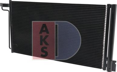 AKS Dasis 092074N - Конденсатор, кондиціонер autozip.com.ua