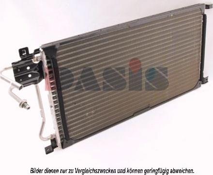 AKS Dasis 092180N - Конденсатор, кондиціонер autozip.com.ua