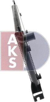 AKS Dasis 092270N - Радіатор, охолодження двигуна autozip.com.ua