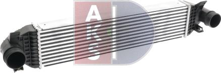 AKS Dasis 097035N - Интеркулер autozip.com.ua