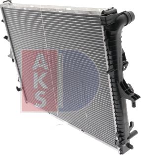 AKS Dasis 044000N - Радіатор, охолодження двигуна autozip.com.ua