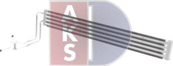 AKS Dasis 046001N - Масляний радіатор, рухове масло autozip.com.ua