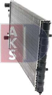 AKS Dasis 040410N - Радіатор, охолодження двигуна autozip.com.ua