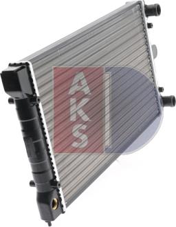 AKS Dasis 040680N - Радіатор, охолодження двигуна autozip.com.ua