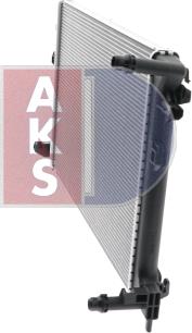 AKS Dasis 040091N - Низькотемпературний охолоджувач, інтеркулер autozip.com.ua