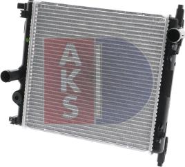 AKS Dasis 040050N - Радіатор, охолодження двигуна autozip.com.ua