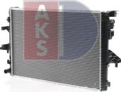 AKS Dasis 040051N - Радіатор, охолодження двигуна autozip.com.ua