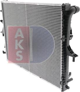 AKS Dasis 040003N - Радіатор, охолодження двигуна autozip.com.ua