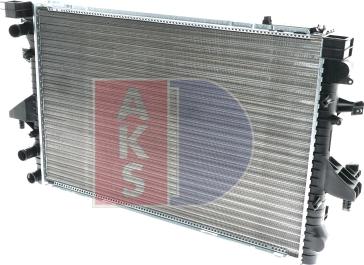 AKS Dasis 041006N - Радіатор, охолодження двигуна autozip.com.ua