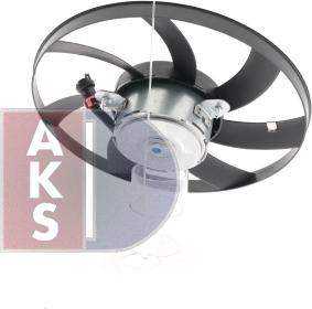 AKS Dasis 048003N - Вентилятор, охолодження двигуна autozip.com.ua