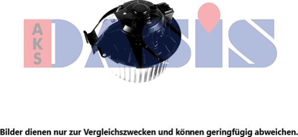 AKS Dasis 048151N - Вентилятор салону autozip.com.ua