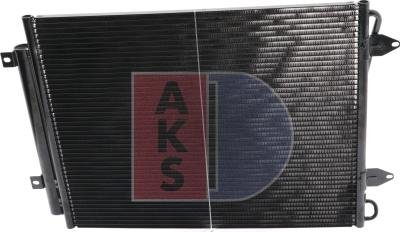AKS Dasis 042019N - Конденсатор, кондиціонер autozip.com.ua