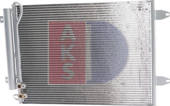 AKS Dasis 042018N - Конденсатор, кондиціонер autozip.com.ua