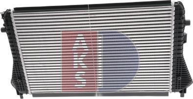 AKS Dasis 047023N - Интеркулер autozip.com.ua