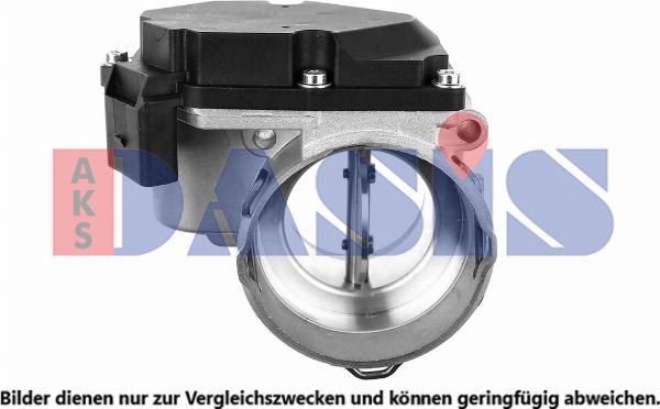 AKS Dasis 047074N - Патрубок дросельної заслінки autozip.com.ua