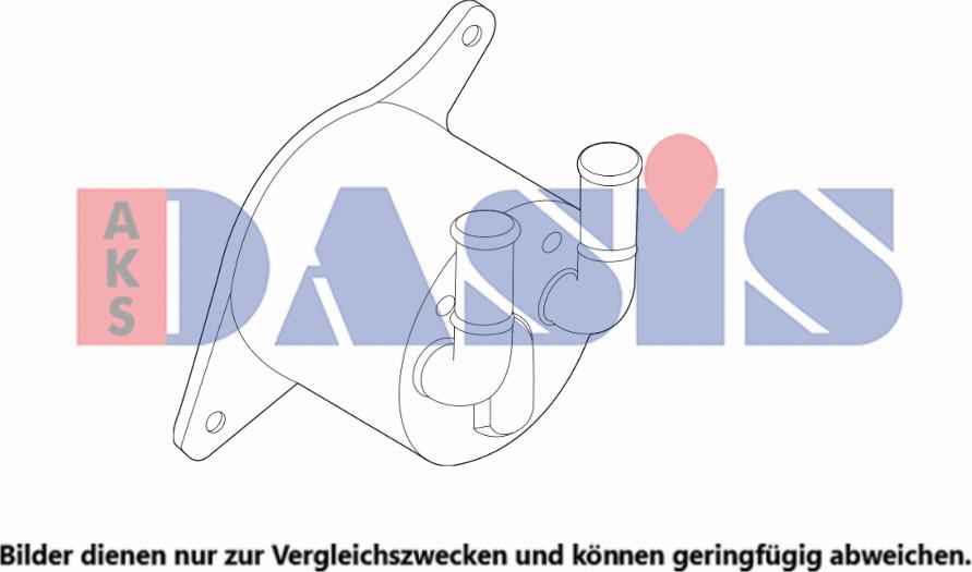 AKS Dasis 056040N - Масляний радіатор, моторна олія autozip.com.ua