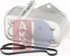 AKS Dasis 056043N - Масляний радіатор, рухове масло autozip.com.ua