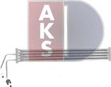 AKS Dasis 056072N - Масляний радіатор, кермове управління autozip.com.ua