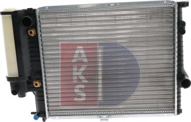 AKS Dasis 050940N - Радіатор, охолодження двигуна autozip.com.ua