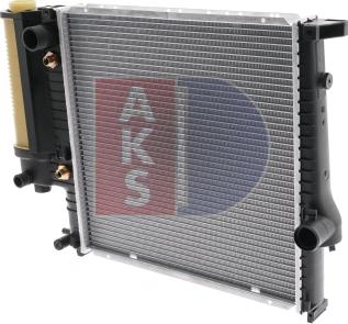 AKS Dasis 050980N - Радіатор, охолодження двигуна autozip.com.ua