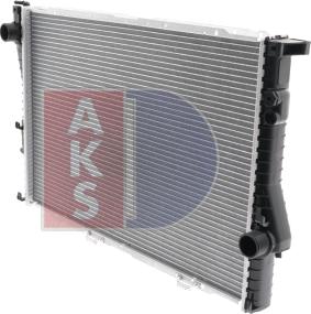 AKS Dasis 050930N - Радіатор, охолодження двигуна autozip.com.ua