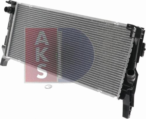 AKS Dasis 050092N - Радіатор, охолодження двигуна autozip.com.ua