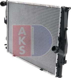 AKS Dasis 050045N - Радіатор, охолодження двигуна autozip.com.ua