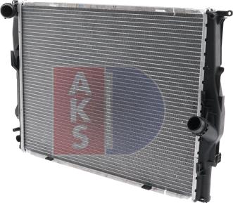 AKS Dasis 050045N - Радіатор, охолодження двигуна autozip.com.ua