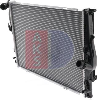 AKS Dasis 050043N - Радіатор, охолодження двигуна autozip.com.ua