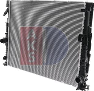 AKS Dasis 050110N - Радіатор, охолодження двигуна autozip.com.ua