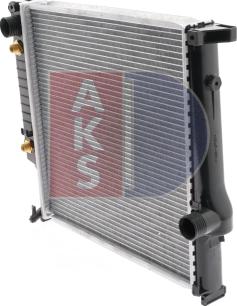 AKS Dasis 050810N - Радіатор, охолодження двигуна autozip.com.ua