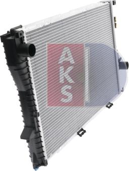 AKS Dasis 051420N - Радіатор, охолодження двигуна autozip.com.ua