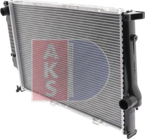 AKS Dasis 051510N - Радіатор, охолодження двигуна autozip.com.ua