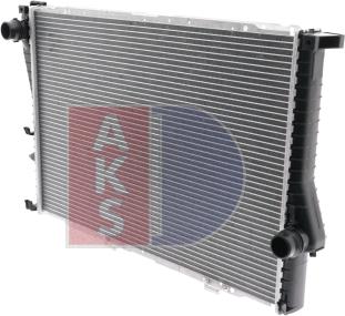 AKS Dasis 051630N - Радіатор, охолодження двигуна autozip.com.ua