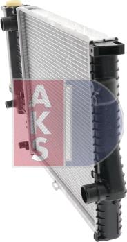AKS Dasis 051080N - Радіатор, охолодження двигуна autozip.com.ua