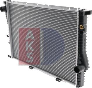 AKS Dasis 051110N - Радіатор, охолодження двигуна autozip.com.ua