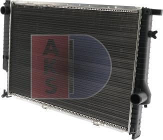 AKS Dasis 051290N - Радіатор, охолодження двигуна autozip.com.ua