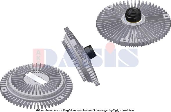 AKS Dasis 058450N - Зчеплення, вентилятор радіатора autozip.com.ua
