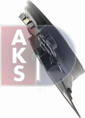 AKS Dasis 058078N - Вентилятор, охолодження двигуна autozip.com.ua