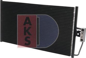 AKS Dasis 053250N - Конденсатор, кондиціонер autozip.com.ua