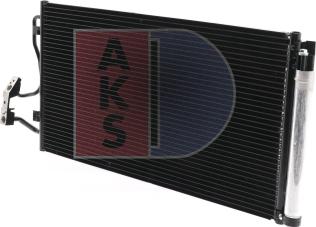 AKS Dasis 052022N - Конденсатор, кондиціонер autozip.com.ua
