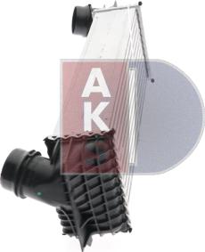 AKS Dasis 057001N - Интеркулер autozip.com.ua