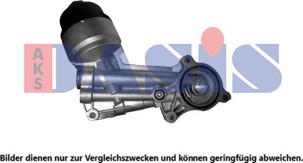 AKS Dasis 066025N - Масляний радіатор, моторна олія autozip.com.ua