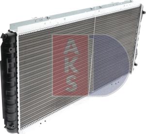 AKS Dasis 060610N - Радіатор, охолодження двигуна autozip.com.ua