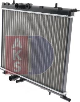 AKS Dasis 060057N - Радіатор, охолодження двигуна autozip.com.ua