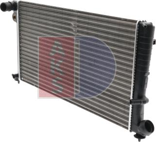 AKS Dasis 060890N - Радіатор, охолодження двигуна autozip.com.ua