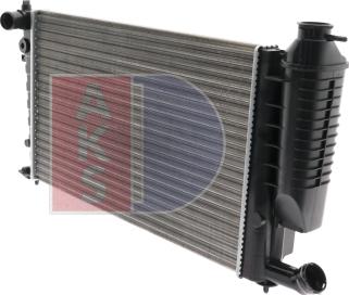 AKS Dasis 061190N - Радіатор, охолодження двигуна autozip.com.ua