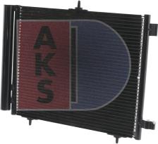 AKS Dasis 062004N - Конденсатор, кондиціонер autozip.com.ua